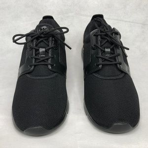 Michael KORS Women's BLACK Leopard Fashion Sneaker